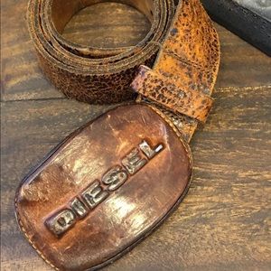 Diesel belt & buckle